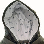 VESTE SWEAT COCOTTE KAKI