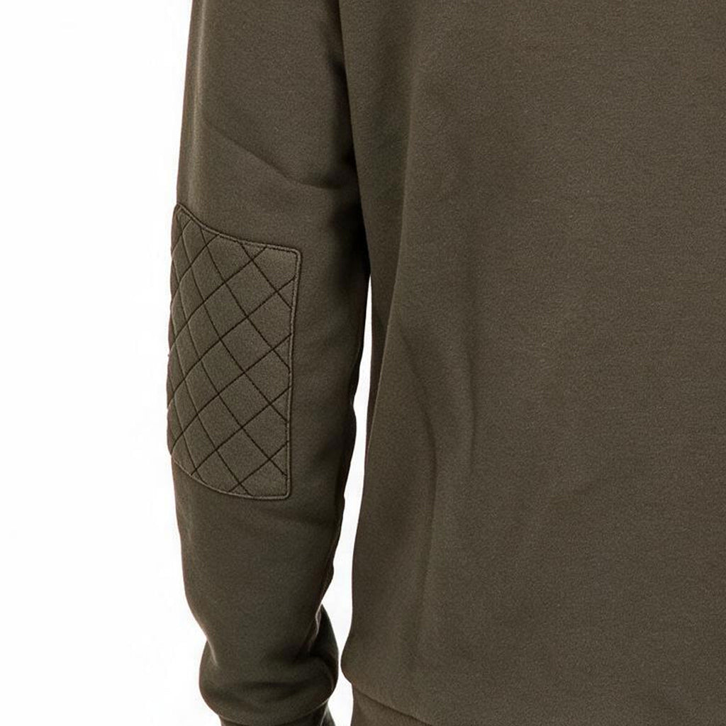 VESTE SWEAT COCOTTE KAKI