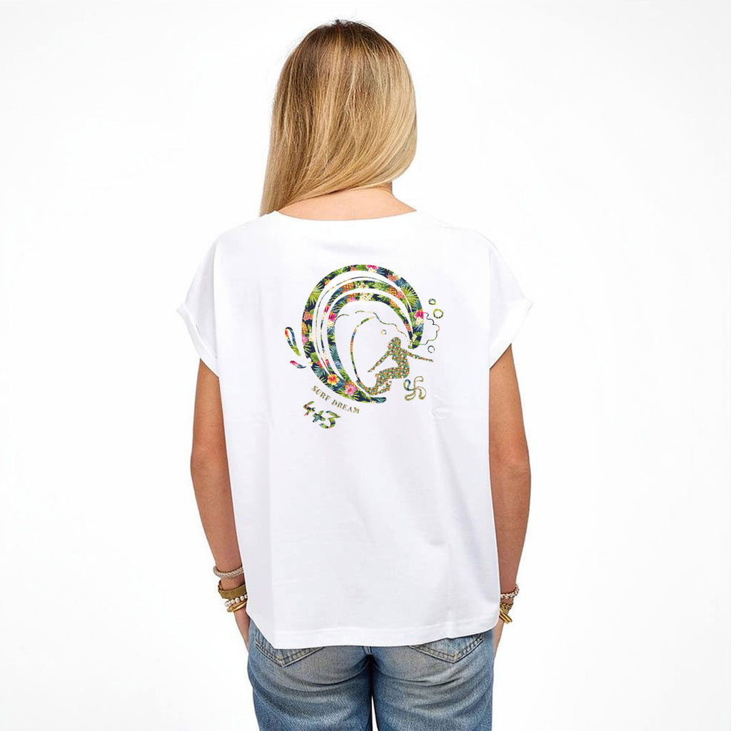 SURFDREAM OVERSIZE COL V BLANC