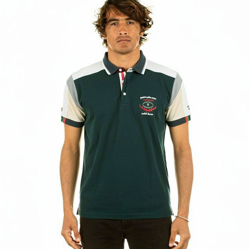 POLO HERITAGE VERT BEIGE