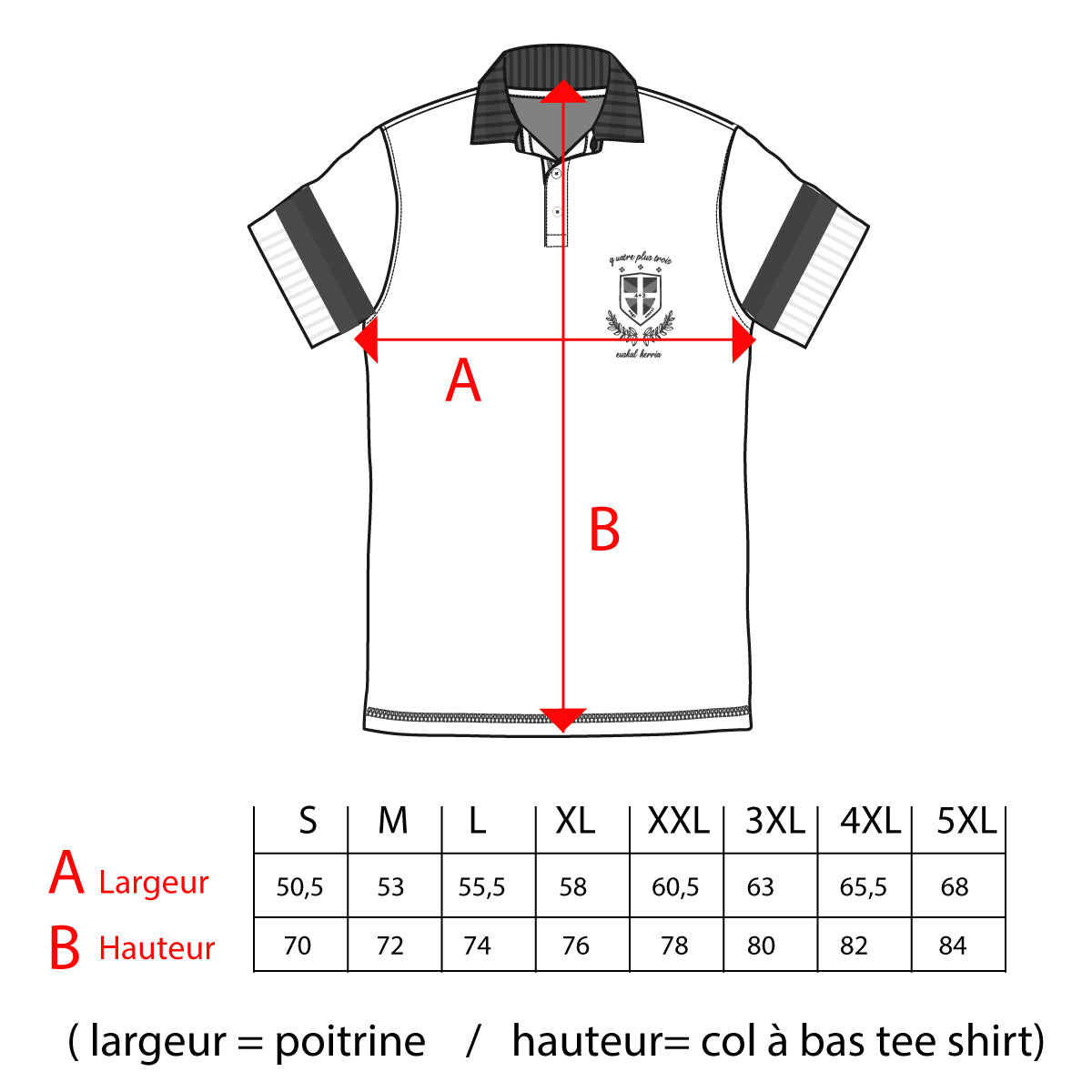 POLO PLAZA GIZON BLANC