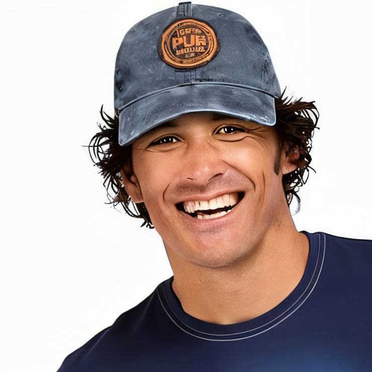 CASQUETTE 100% PUR BASQUE BLEU DELAVE