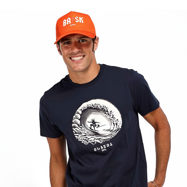 CASQUETTE BASK ORANGE