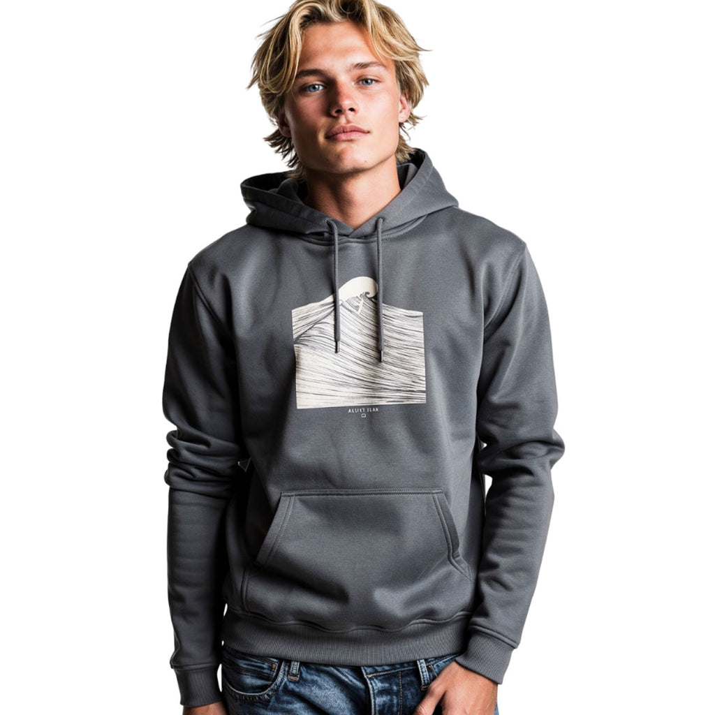 SWEAT CAPUCHE NATURAL GRIS