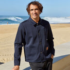 LA VESTE KAIKU BLEU MARINE