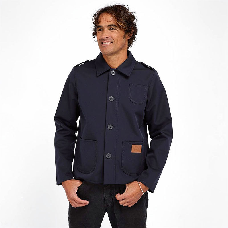 LA VESTE KAIKU BLEU MARINE