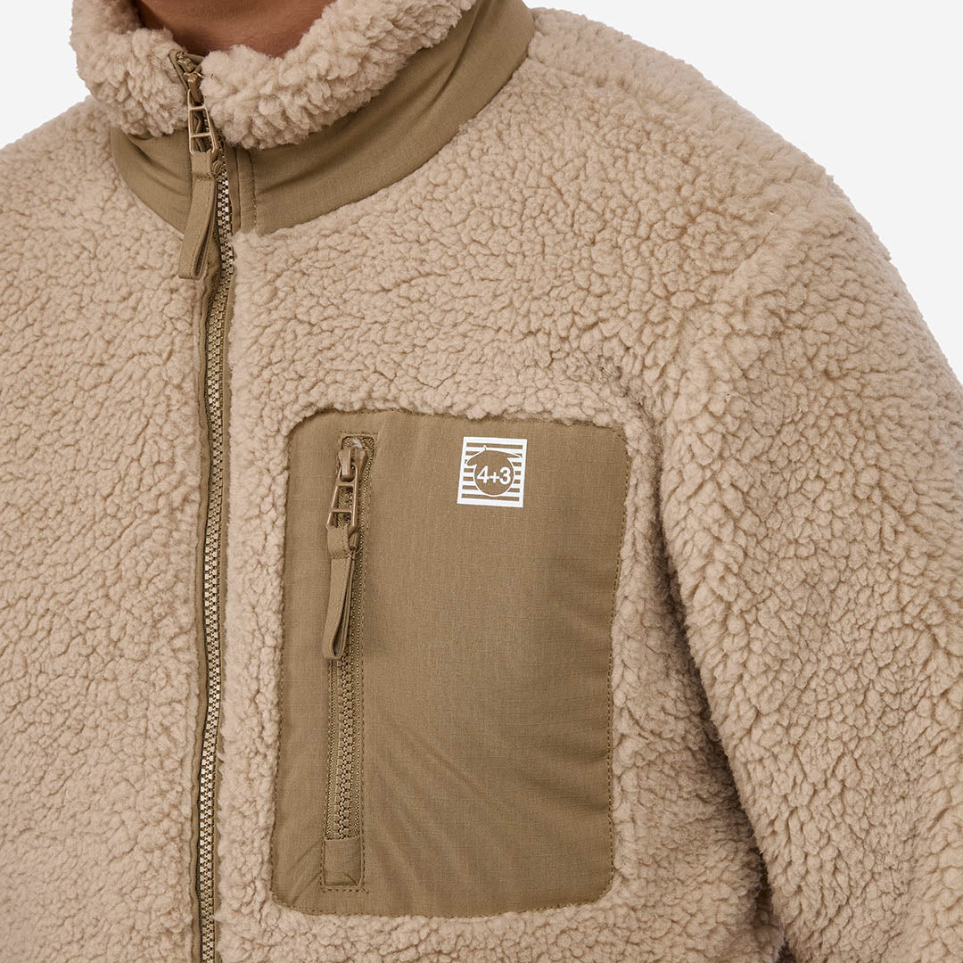 VESTE SHERPAS FEMME