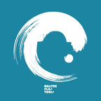 SWEAT CAPUCHE FRONTON VAGUE adriatic blue