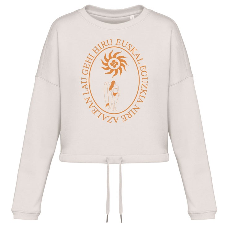 SWEAT EGUZKIA NIRE ivoire